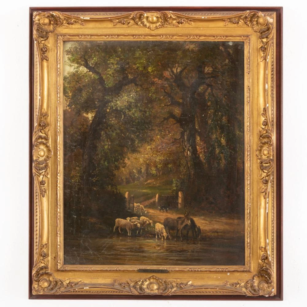 Paesaggio con gregge
